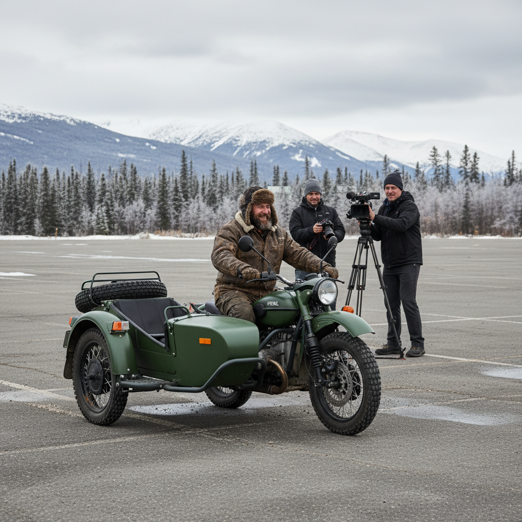 Putin’s Team Sends Brand-New Ural Bike to Alaska Resident